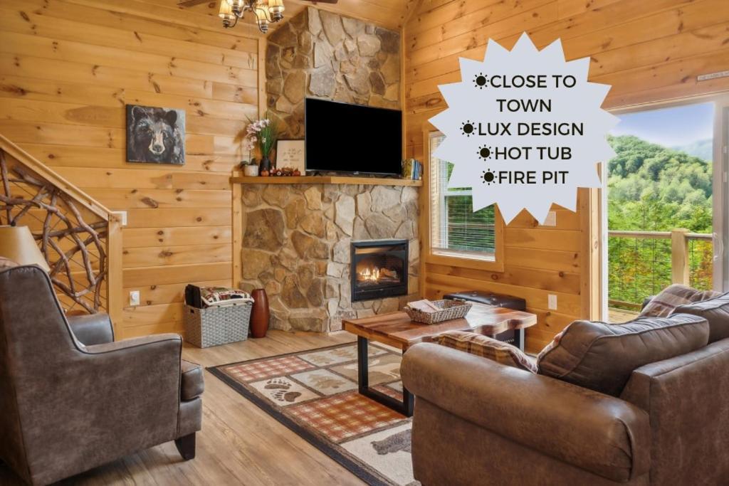 Twin Oaks Cabin Bryson City Luaran gambar
