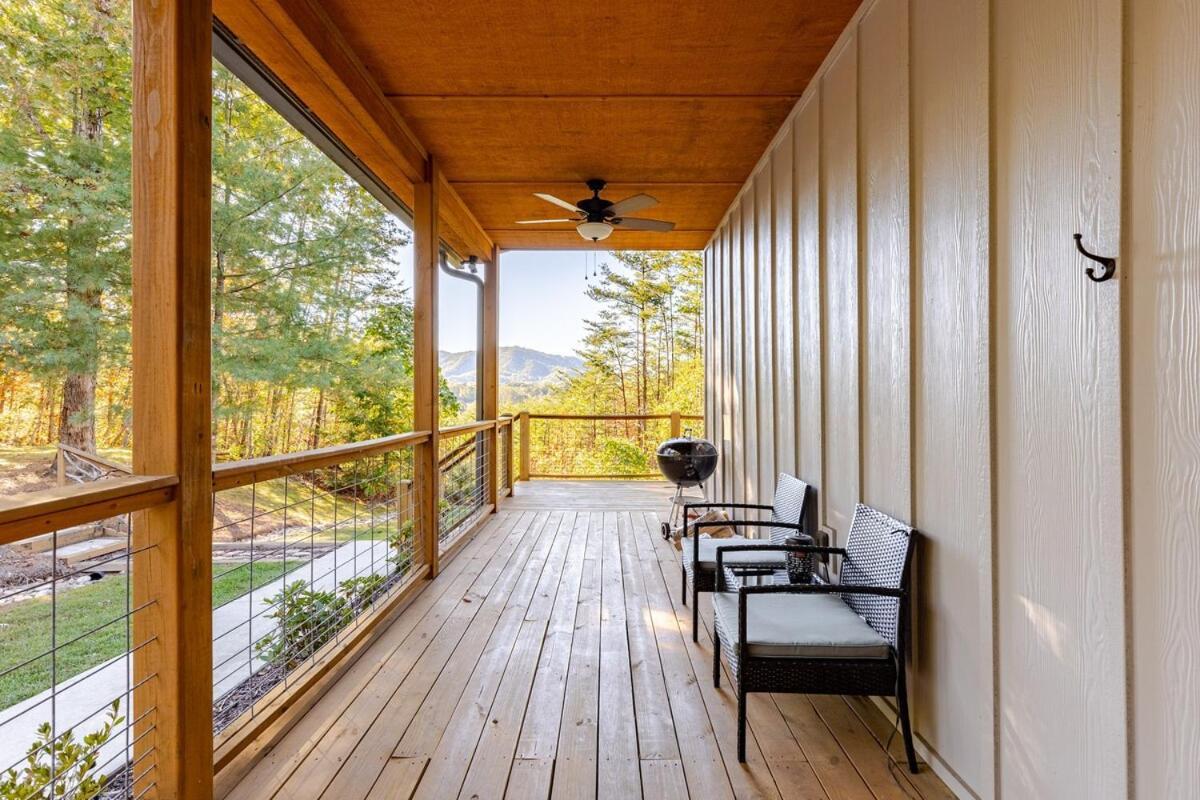 Twin Oaks Cabin Bryson City Luaran gambar
